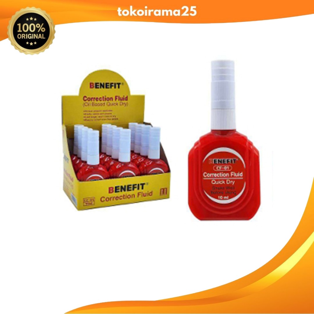 

Tip Ex Cair Aesthetic Correction Fluid Benefit CF-01