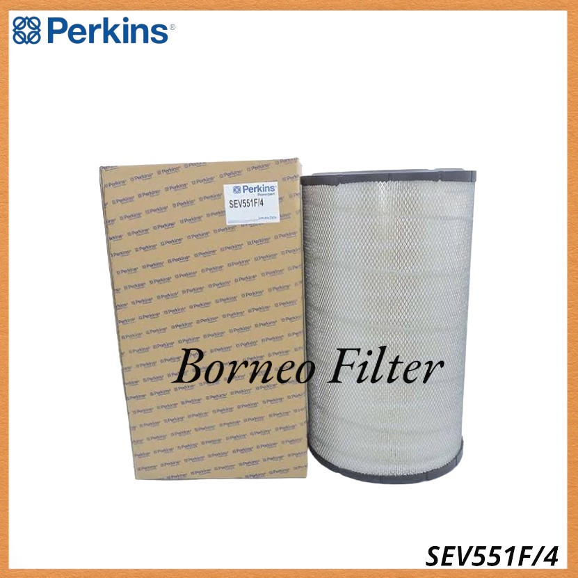 SEV551F/4 Perkins Genuine Outer Air Filter SEV551F1/4 CH11038 RS4989 P781098 AF26207 A-8686 A8686 16