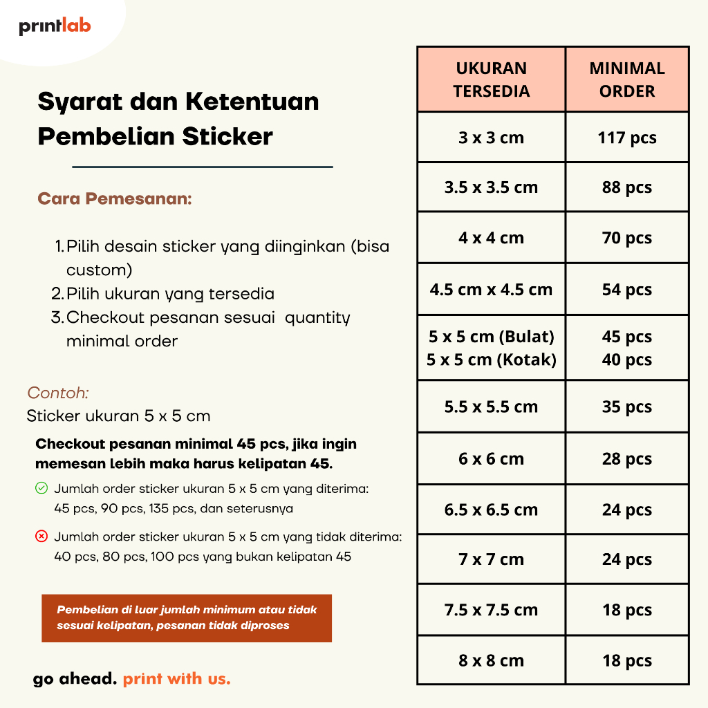 

PRINT CETAK STICKER *VINYL DOFF* LABEL BULAT, BISA CUSTOM DAN FREE TEMPLATE A3+ MURAH!!!
