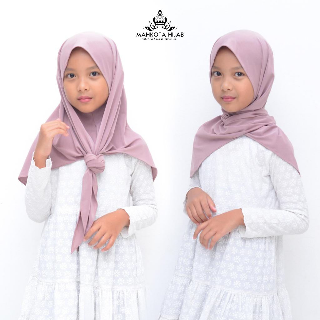 Kerudung Anak Perempuan 10 Tahun Pashmina Anak Instan Jersey