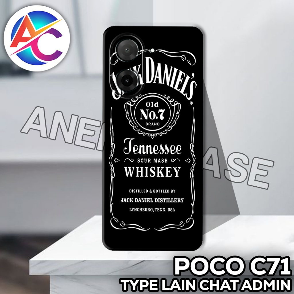 AC39/Case Poco C71/Motif COWOK/softcase Poco C71/casing Poco C71/silikon Poco C71