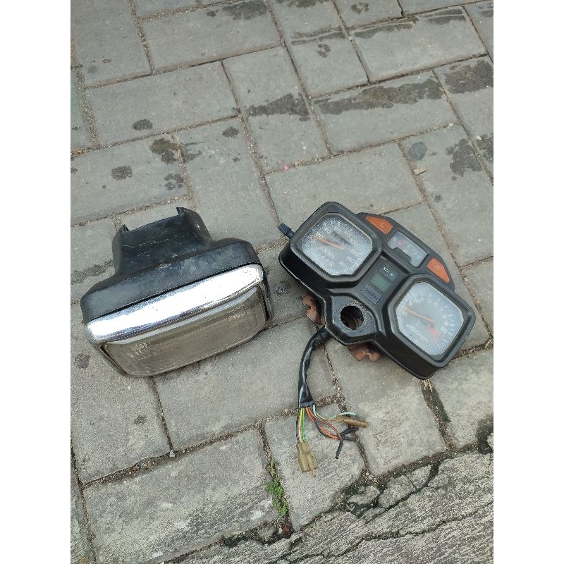 SPIDO GL100 SET LAMPU GL100 ORIGINAL