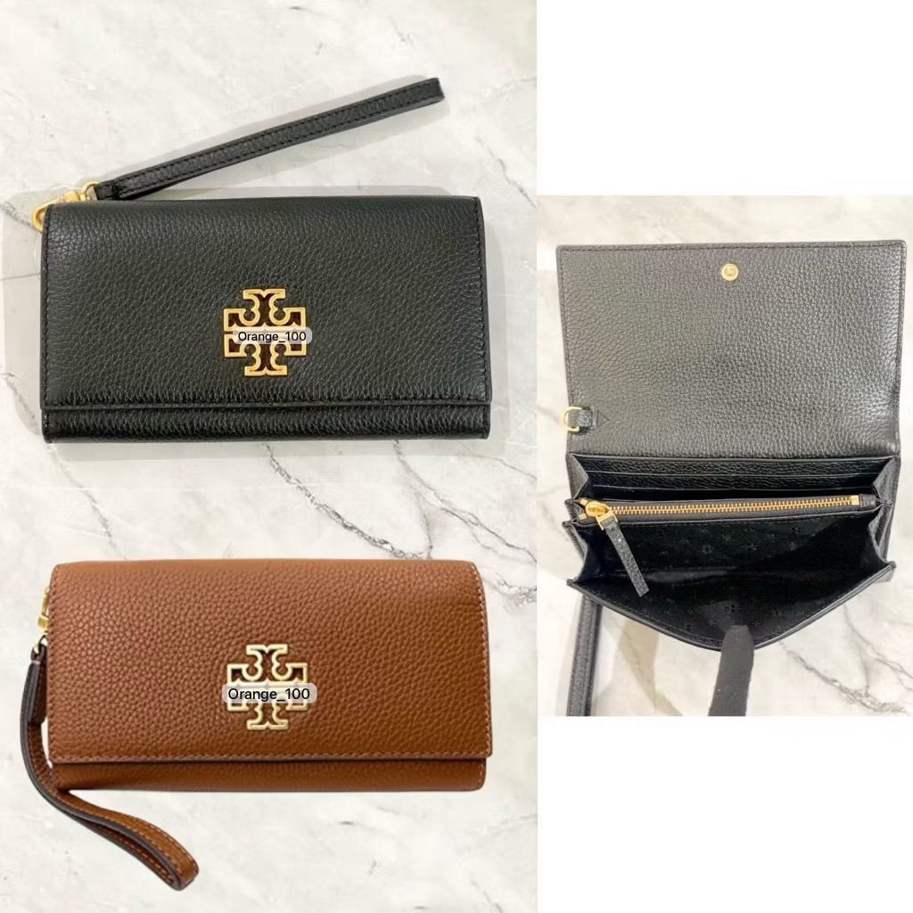 DOMPET WANITA TB BRITTEN ENVELOPE FLAP LONG WALLET LEATHER ORIGINAL