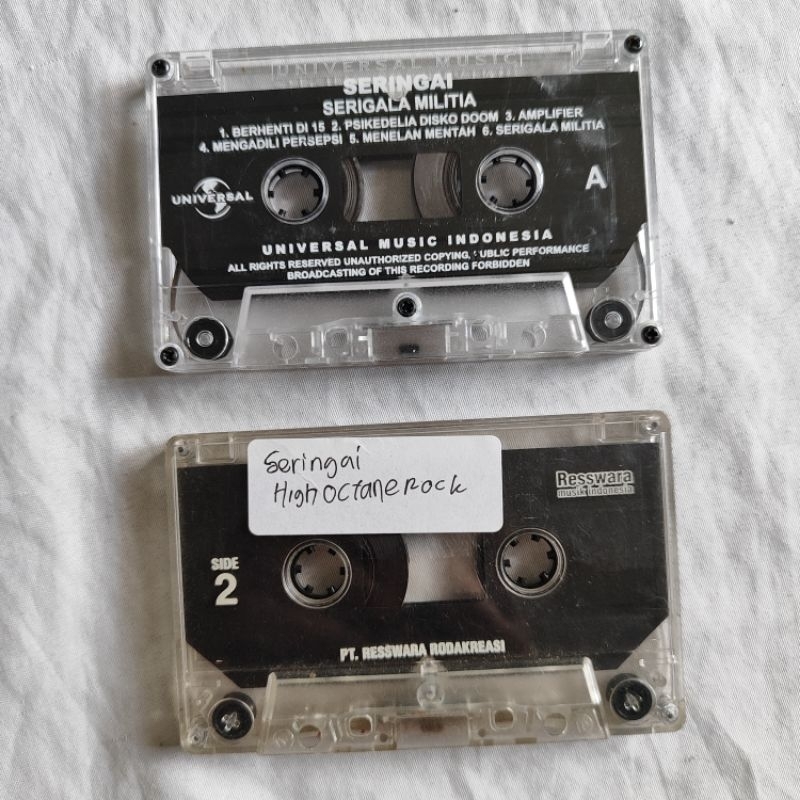 kaset seringai tanpa cover