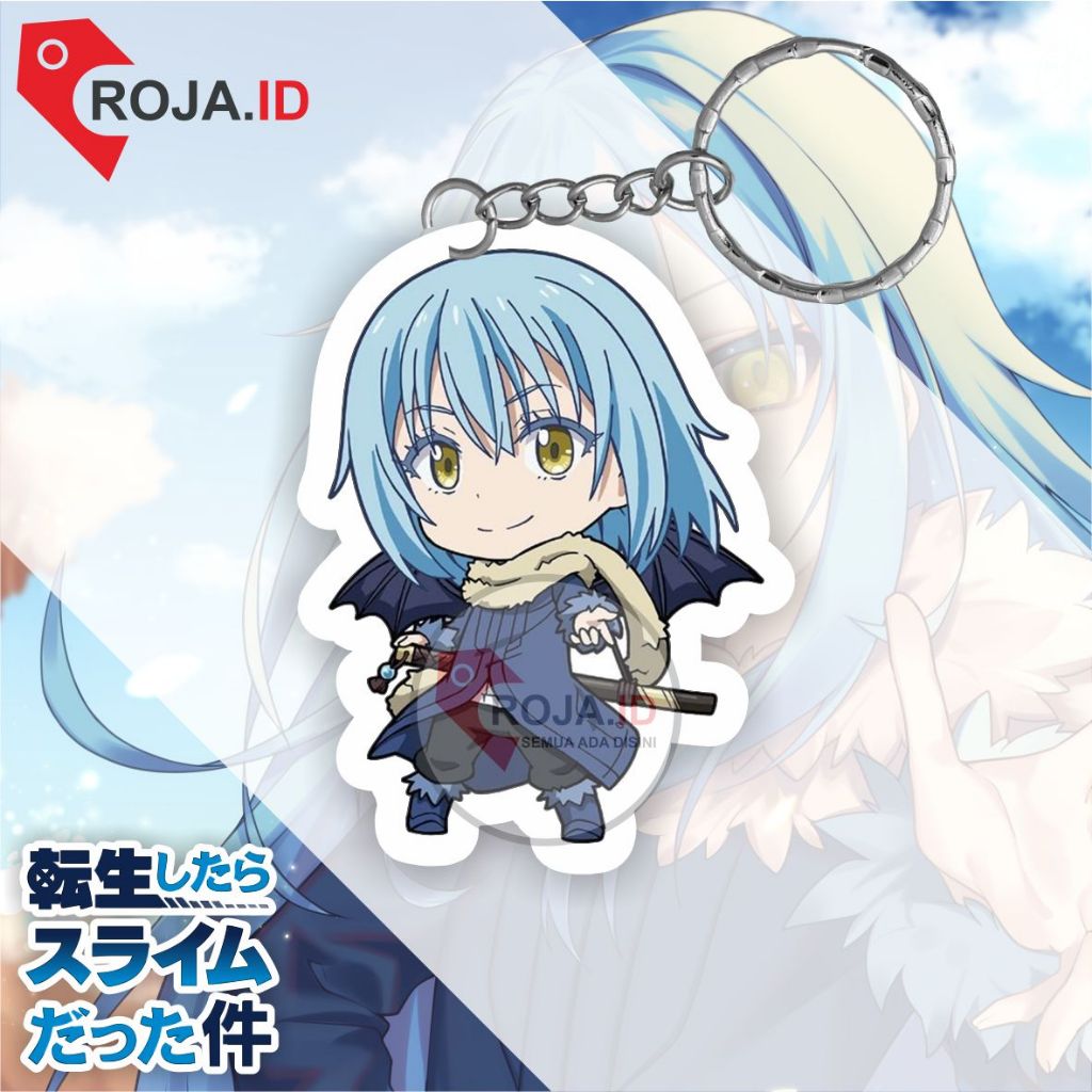 Gantungan Kunci Rimuru Tempest Tensei Shitara Slime Datta Ken - Gantungan Kunci Anime - Gantungan Ku