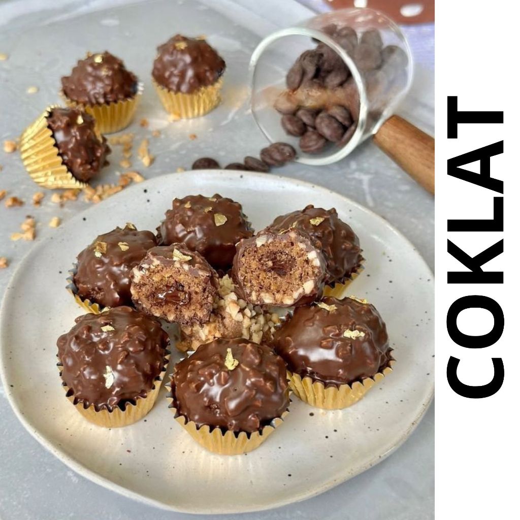 

FERRERO COOKIES / KUE KERING FERRERO COKLAT