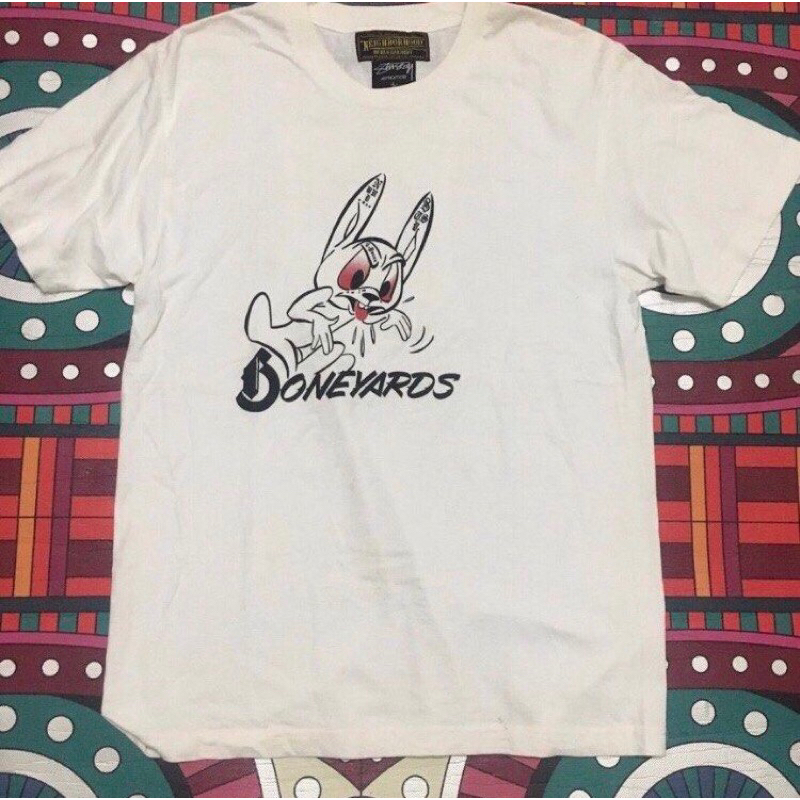 Stussy x Neighborhood  boneyards Tshirt