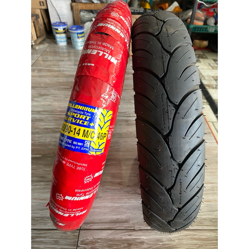 Promo Ban Motor Matic Milennium 90/90 & 80/90 ring 14 Tubetype Sport Service