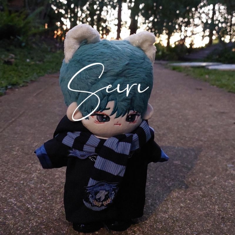 [ READY STOCK / PRELOVED ] Doll Clothes 20cm Jun Nana Tour Seventeen Hogwarts Ravenclaw Uniform Hood