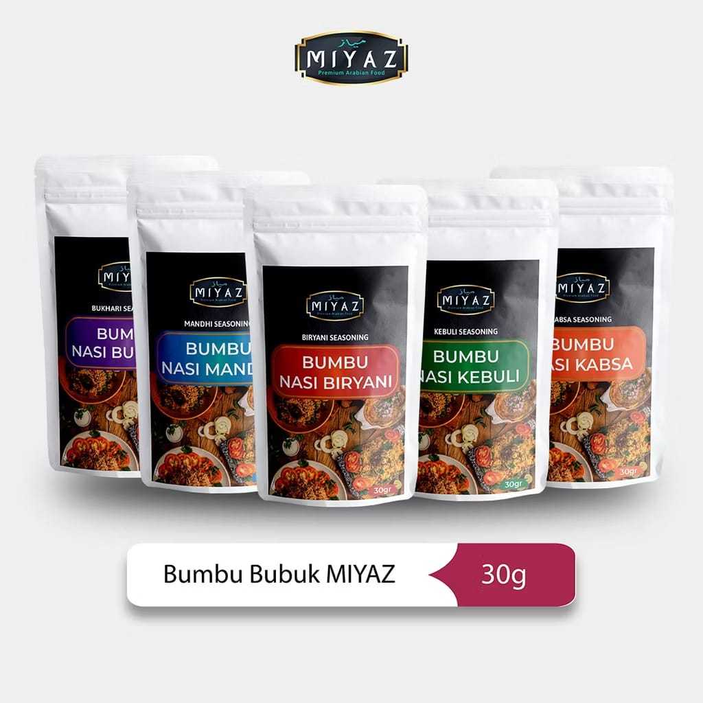 

Miyaz Bumbu Nasi Kebuli Briyani Mandhi Kabsa Bukharin (30gr)