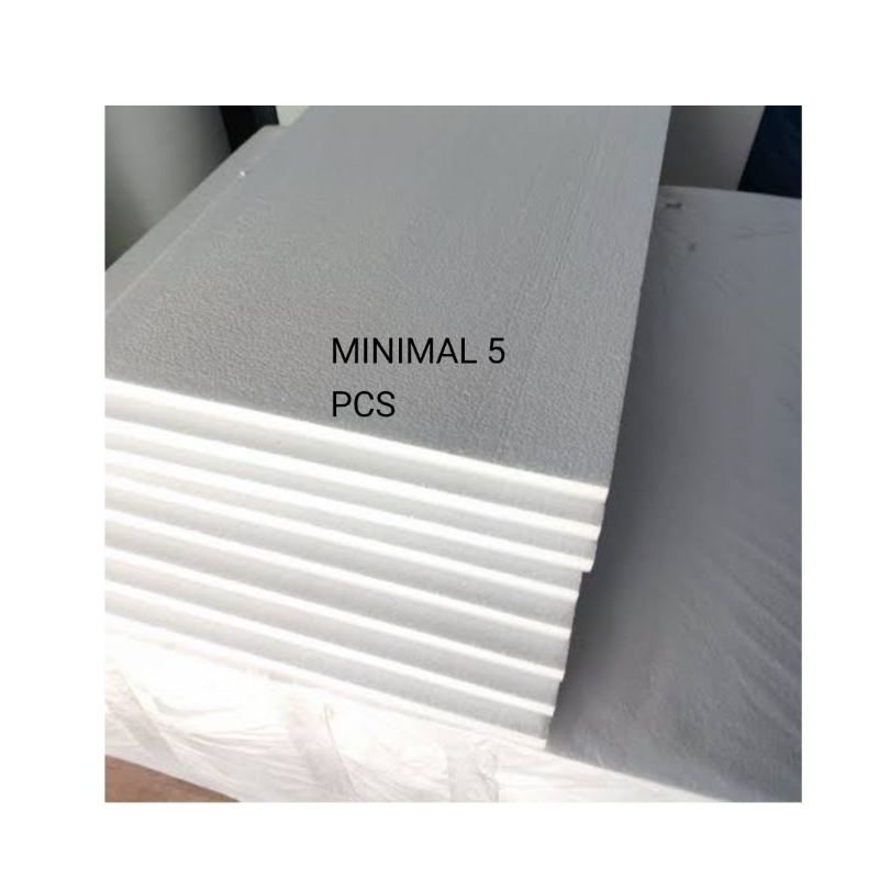 

D (D11) STEROFOAM BUSA PUTIH KUALITAS MEDIUM UKURAN 100X50X2 CM