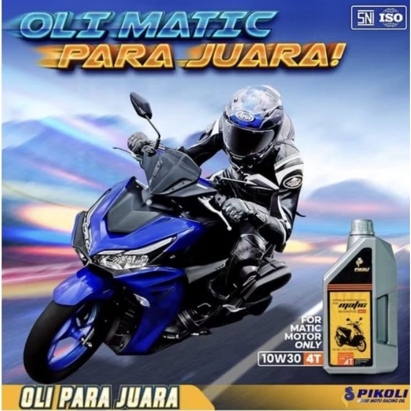 PAKET OLI MATIC PIKOLI MATIC SAE 10W30 (800ML)