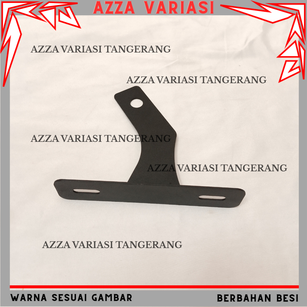 BRACKET DUDUKAN PLAT NOMER SAMPING XSR 155 W175 BRAKET BREKET TATAKAN TEMPAT PELAT NOMOR SAMBING BEL