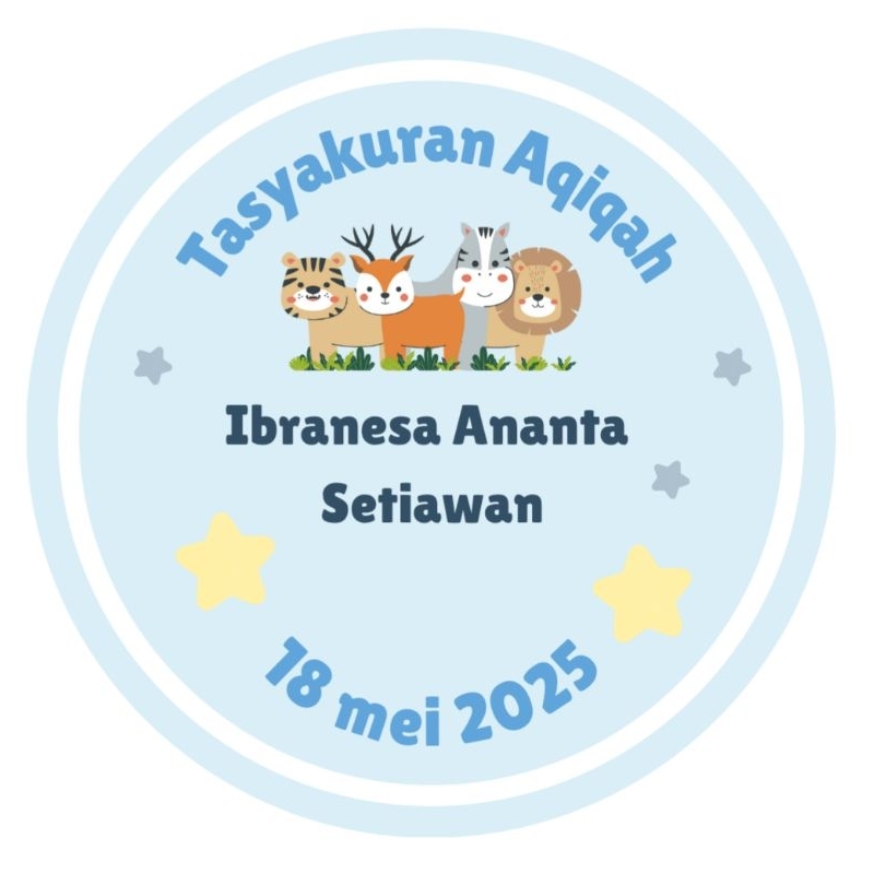 

CUSTOM STIKER SOUVENIR