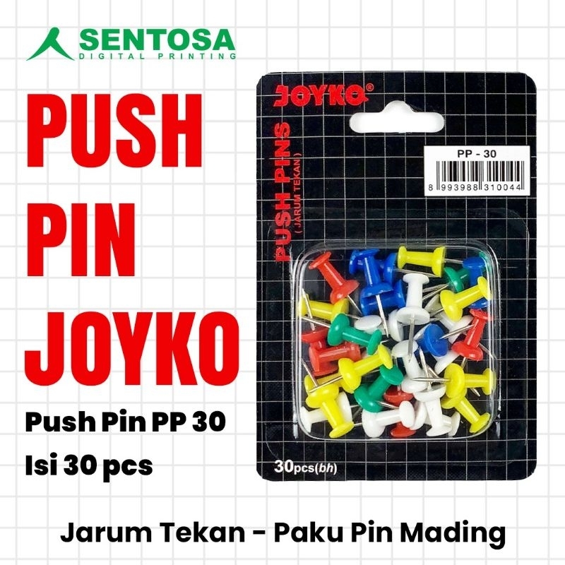 

READY STOCK PUSH PIN JOYKO - PAKU PIN - PAKU MADING - JARUM TEKAN