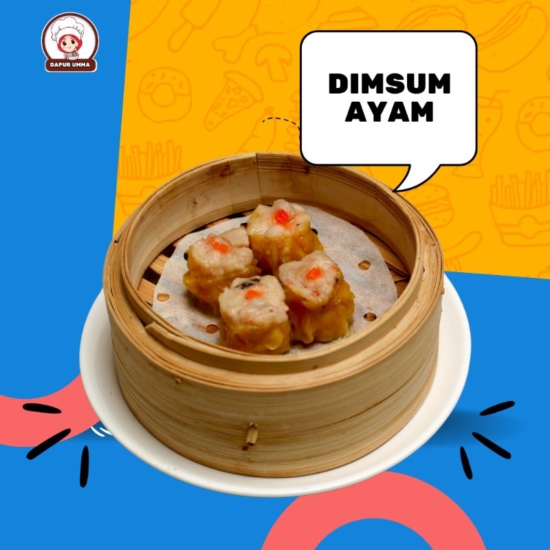 

Dimsum Ayam Halal dan bergizi frozen