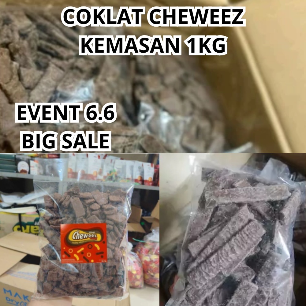 

coklat Delfi cheweez kemasan 1kg