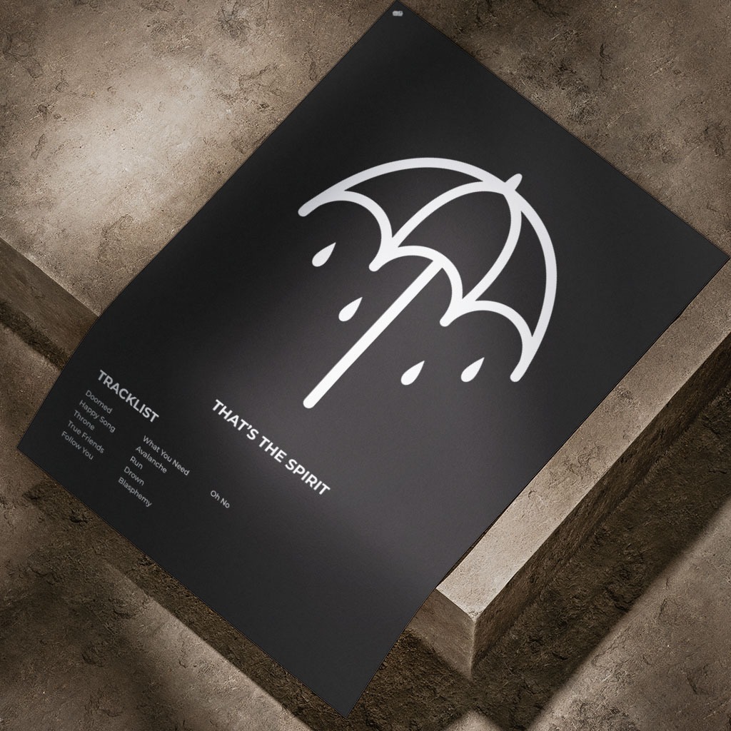 Poster Band BRING ME THE HORIZON Walldecor Wallpaper Band Pajangan Dinding Band Musik BMTH