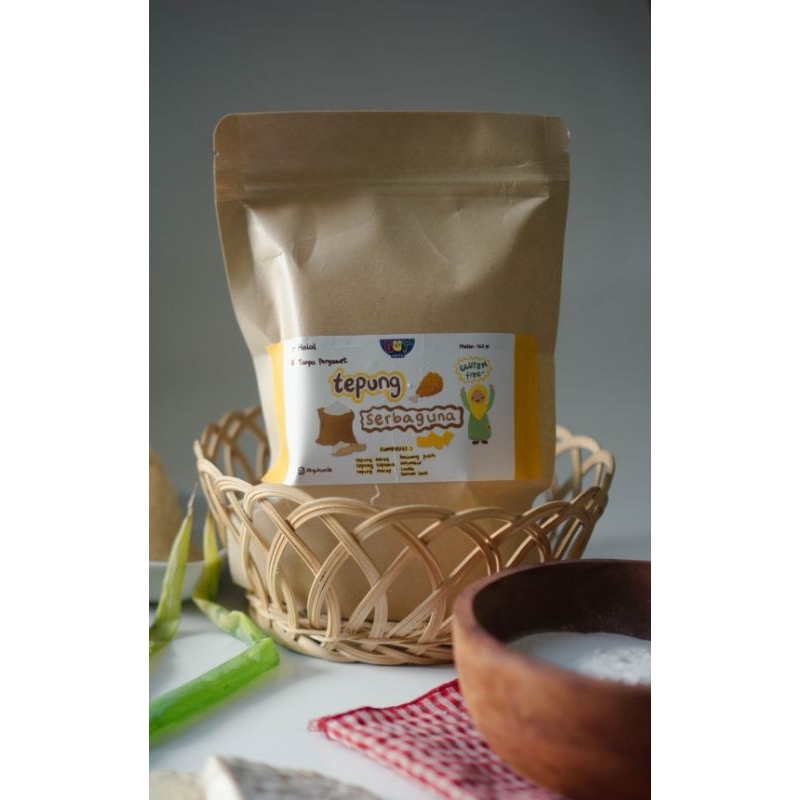 

Tepung Bumbu Serbaguna Gluten Free 165gr Gutsmile