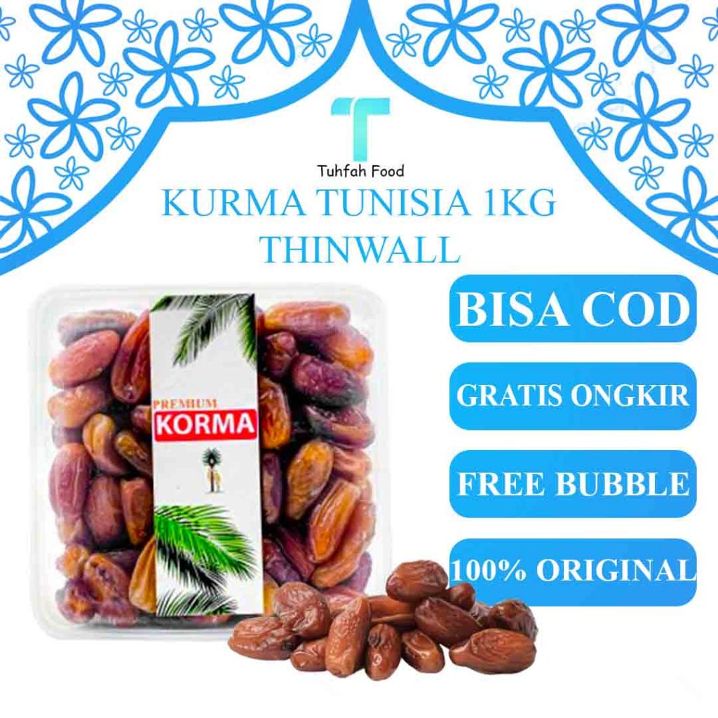 

Kurma Tunisia 1kg Thinwall