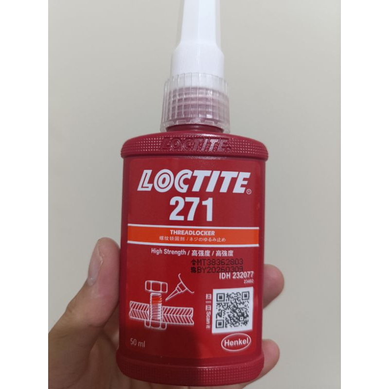 loctite 271 threadlocker 50ml