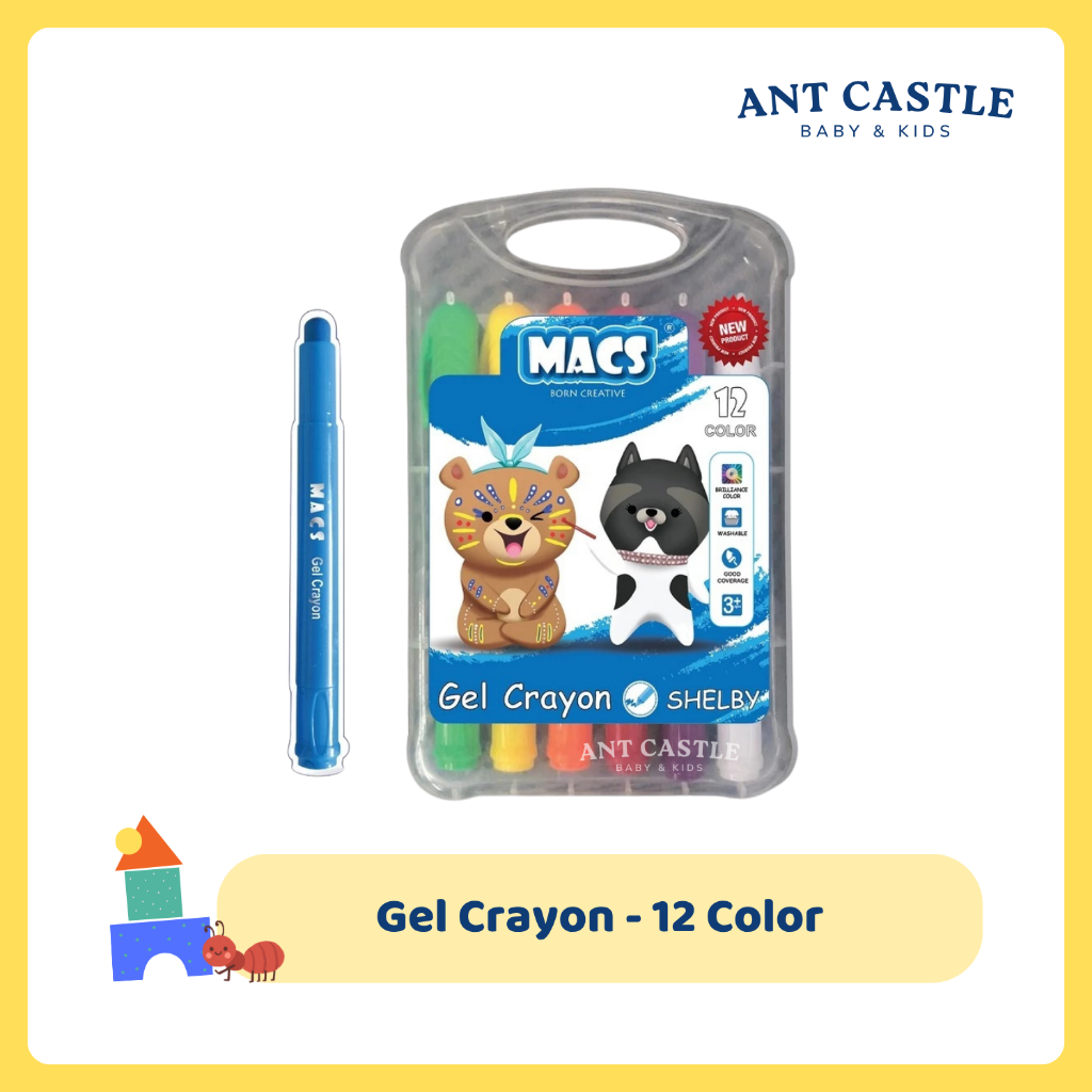 

MACS Gel Crayon 12/24/36/48 Colors - Face Painting / AC009