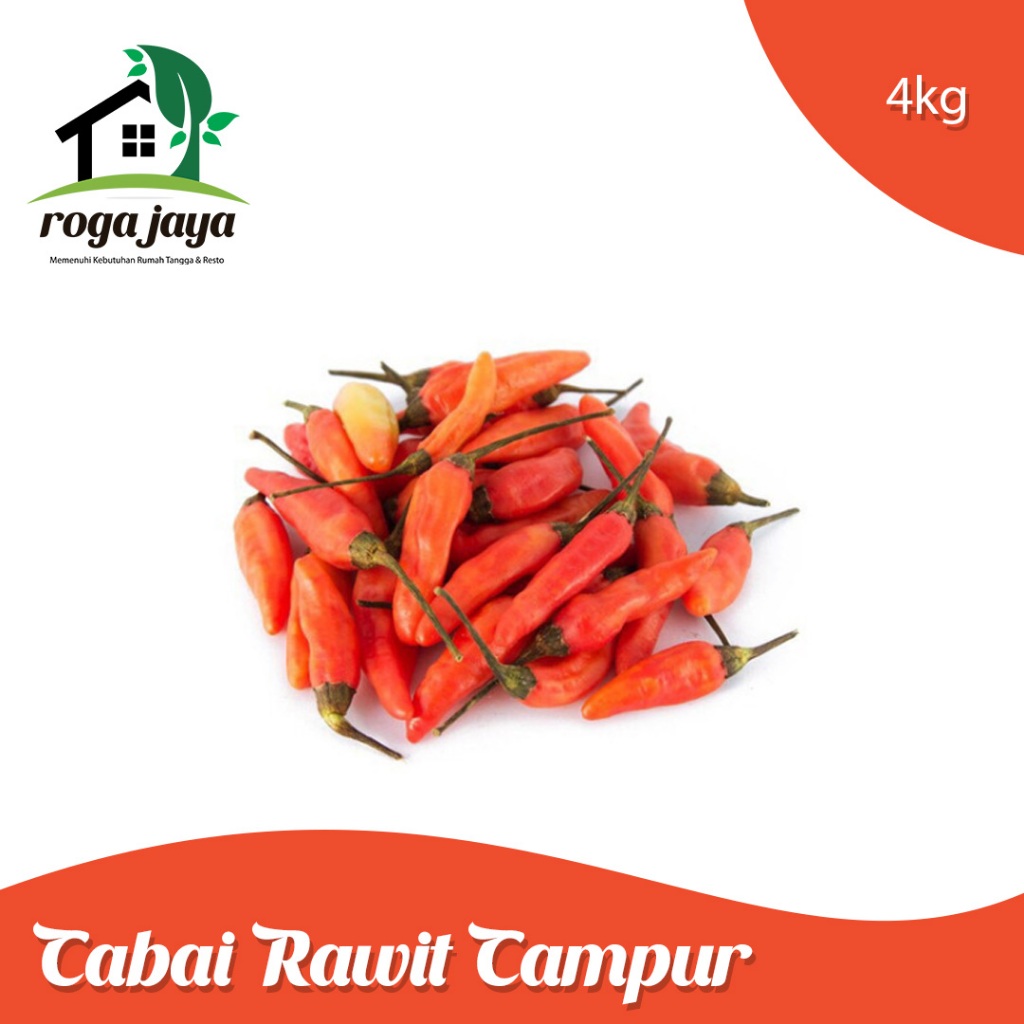 

Cabai rawit campur untuk resto paket hemat 4kg