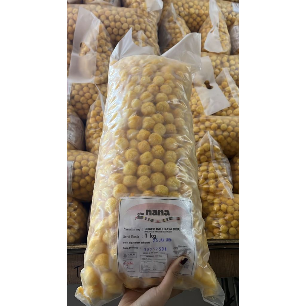 

SNACK TERMURAH SE DUNIA NANA BALL KEJU 1KG