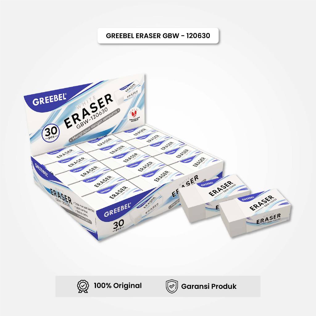 

Penghapus Putih / Penghapus Pensil / Eraser / GREEBEL GBW120630