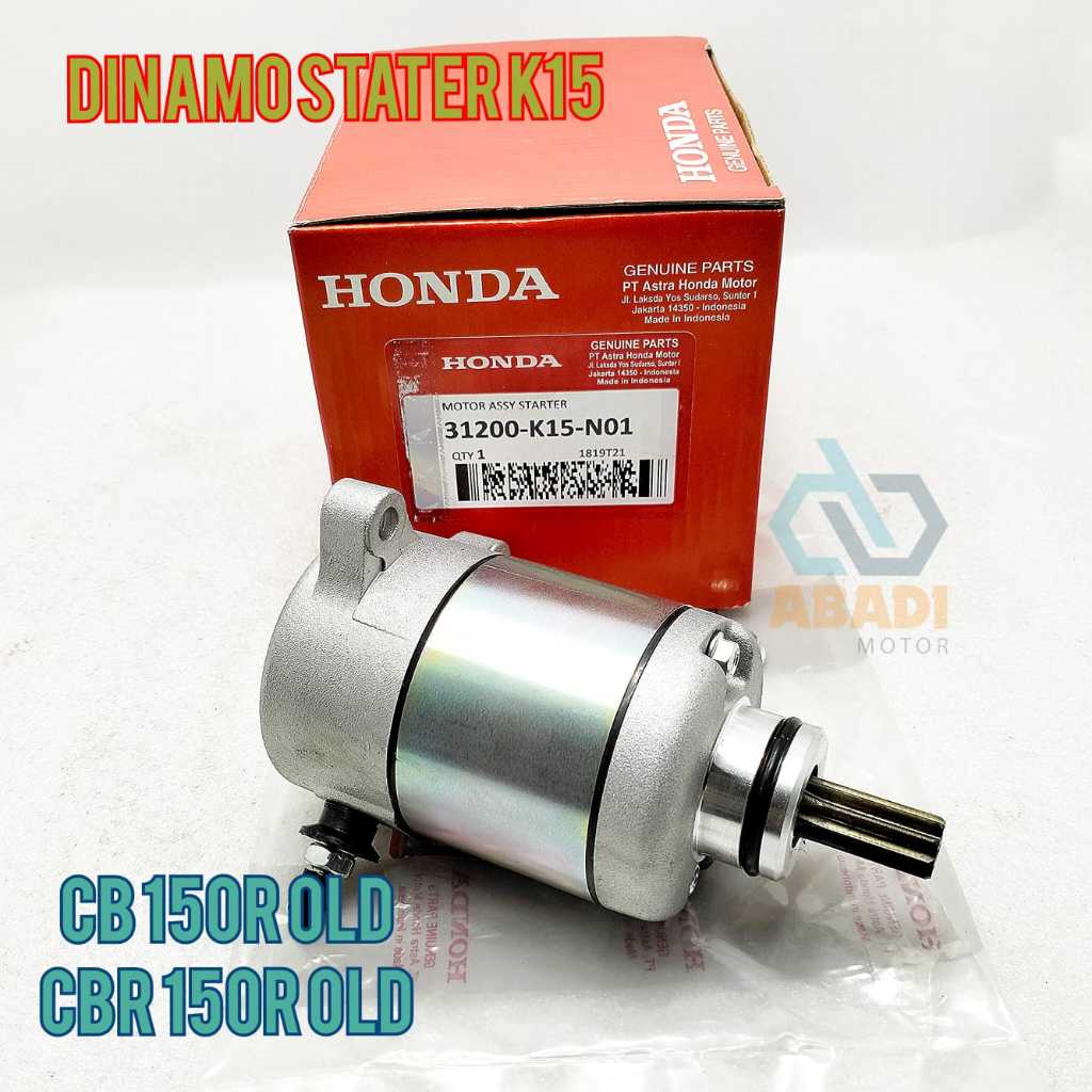 Dinamo Dinamu Starter Ori Honda K15 CB 150R Old CBR 150R Dynamo Stater Motor CB150R CBR150R Original