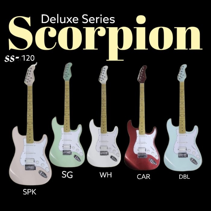Scorpion SS 120 Stratocaster electric guitar