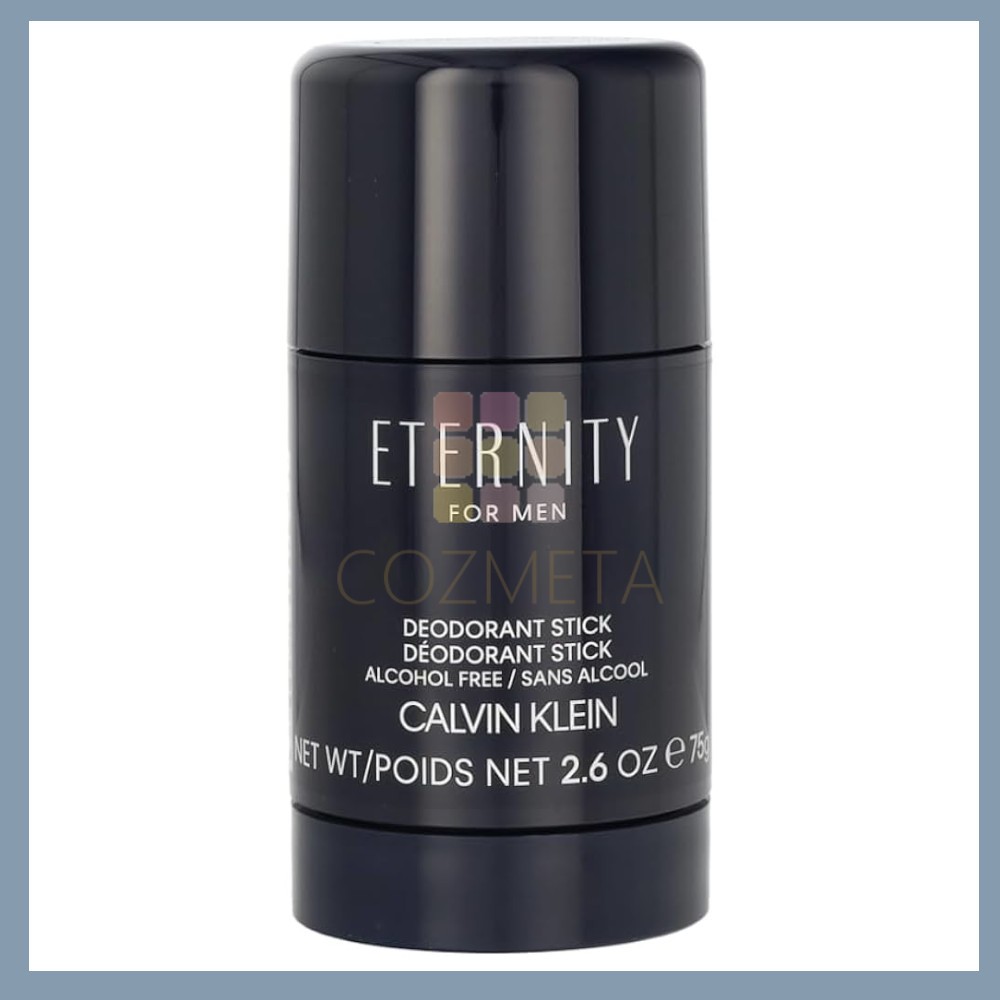 CK Eternity For Men Deodorant Stick 75gr Deodoran Pria