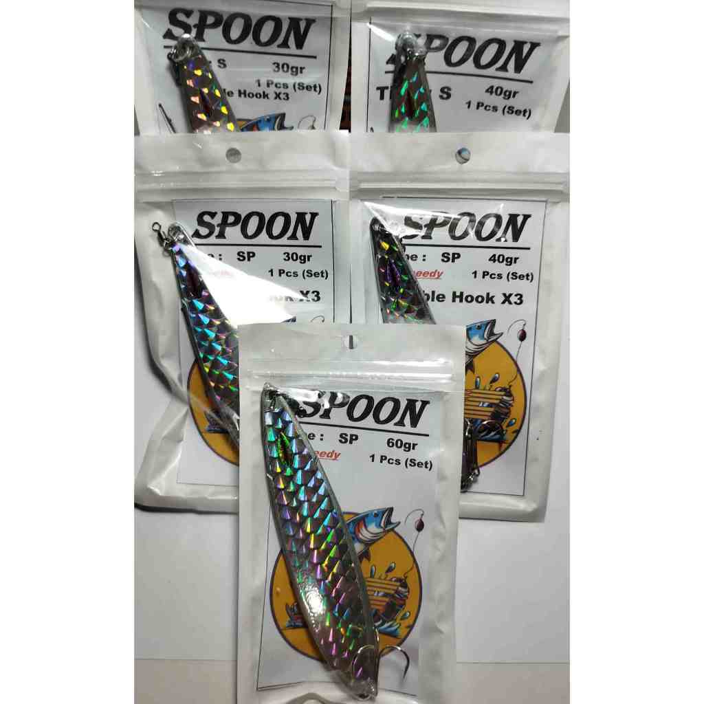 Spoon Lure Galvanis Tipe S & Speedy 30-60gr