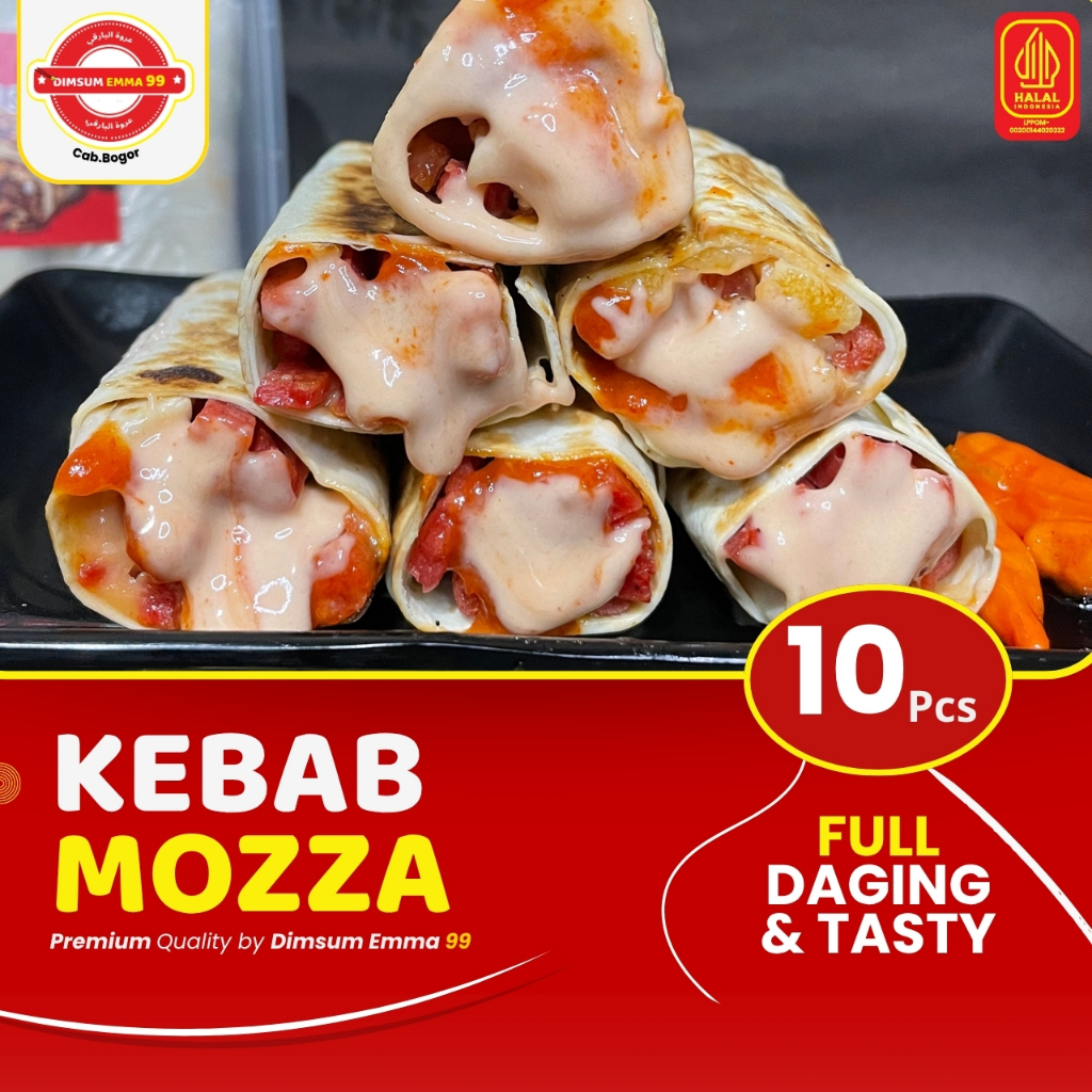 

Kebab Daging Mozzarella isi 10 Pcs - Frozen Food & Halal