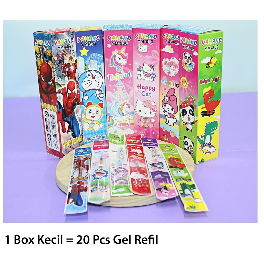 

Isi Refill Pulpen Gel Character 0.38mm(1 pcs)