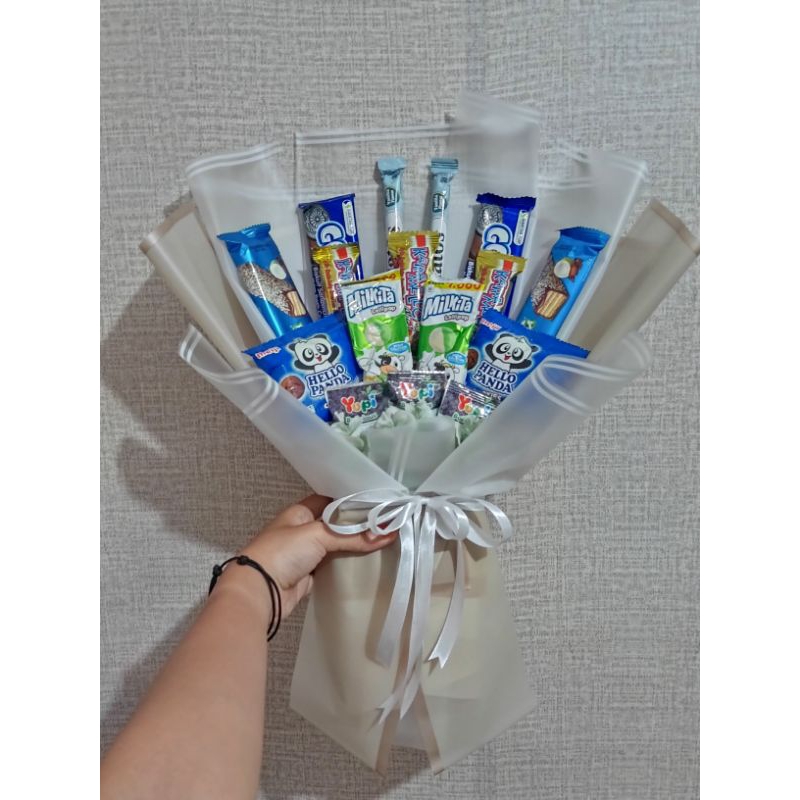 

Buket Jajan/Snack Bucket/Buket Murah/hadiah ultah