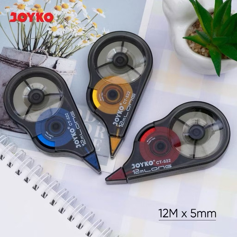 

Correction Tape / Pita Koreksi Joyko CT-522