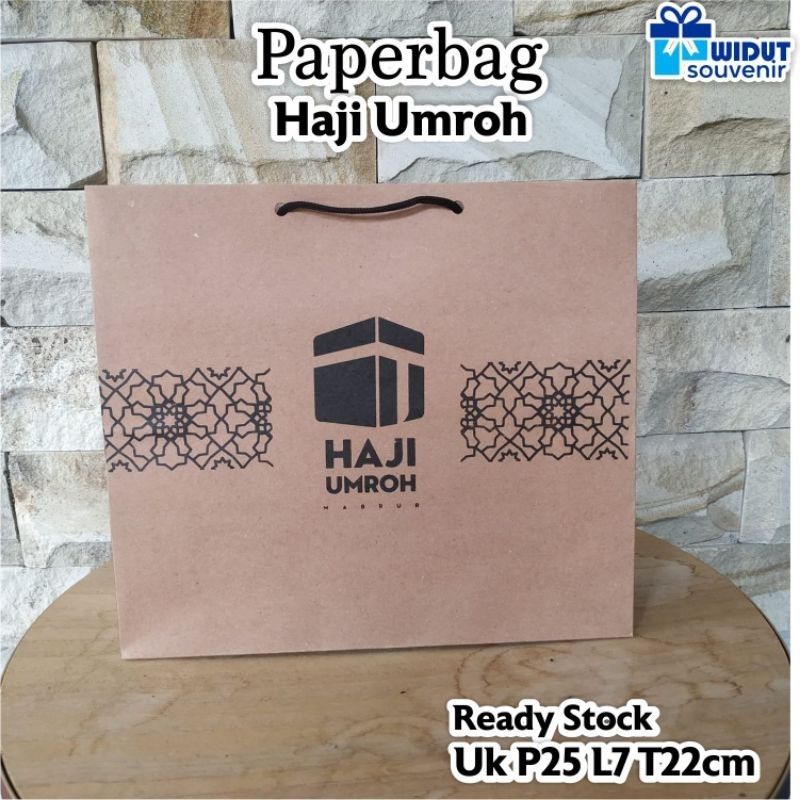 

Paperbag Haji dan Umroh Ready Stock Murah Bagus Uk P25 L7 T22cm
