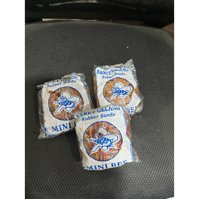 

KARET GELANG PENTIL MURAH 100 GRAM CAP MINIBEE