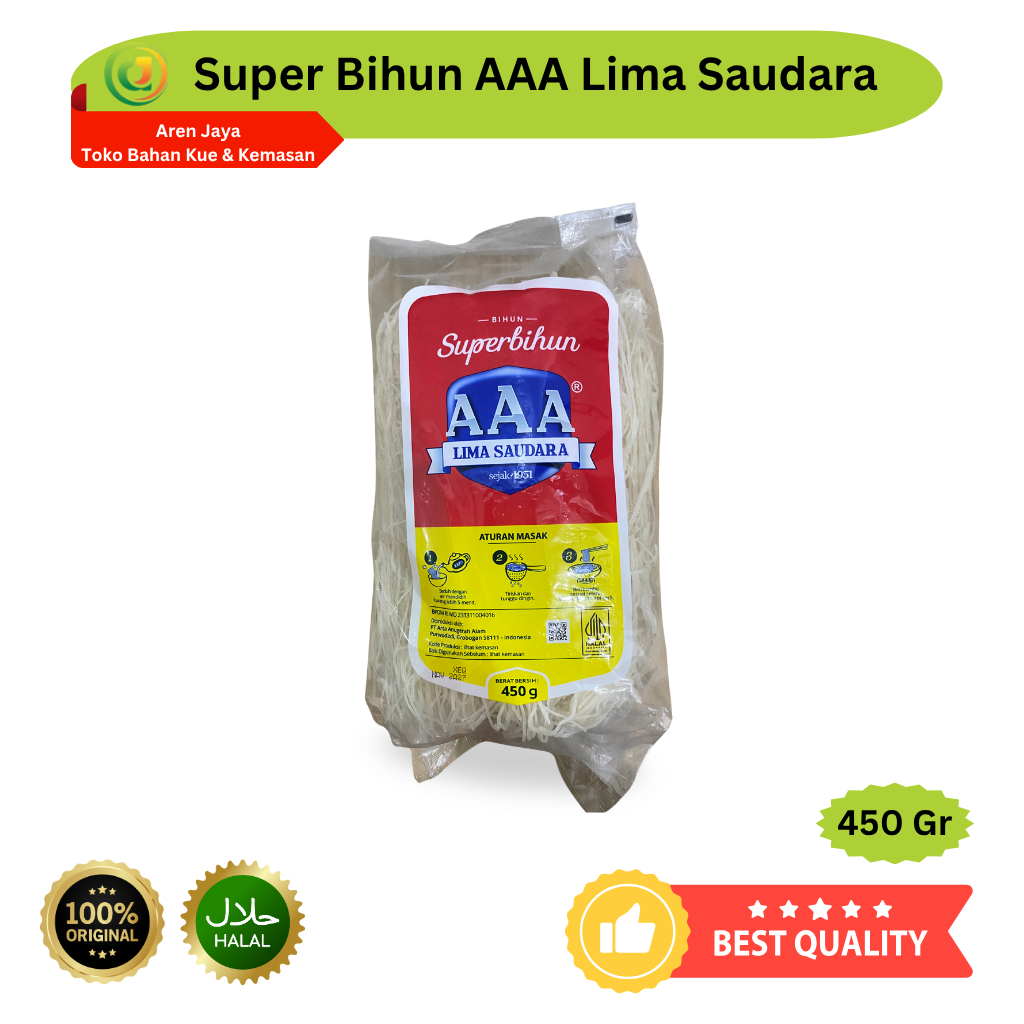 

Super Bihun AAA Lima Saudara 450 Gram Original