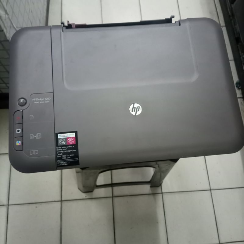 Printer Hp Deskjet 1050 tanpa cartridge