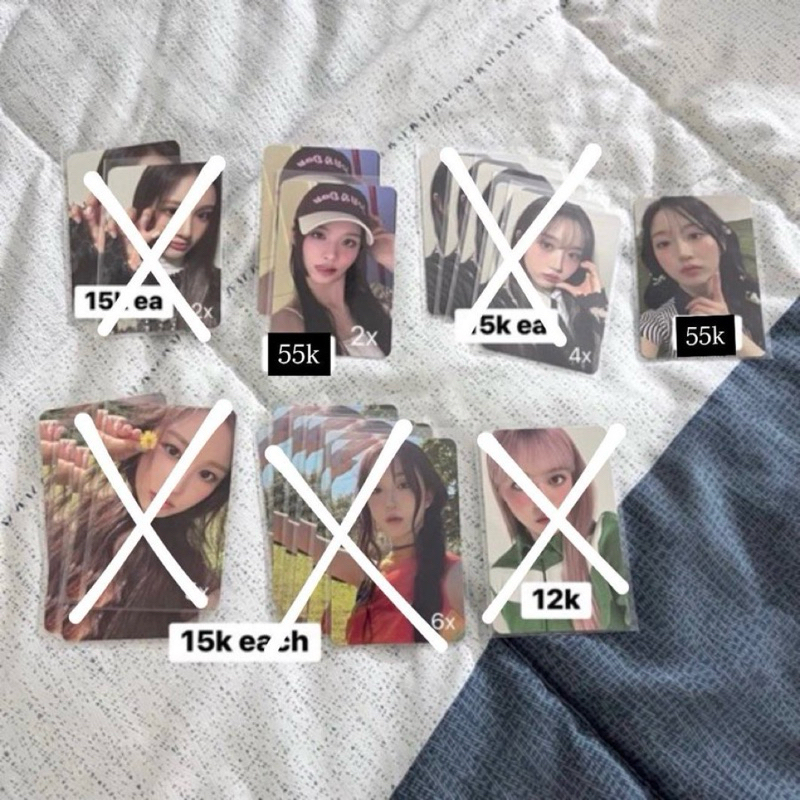 WTS PHOTOCARD / PC NMIXX Sullyoon Haewon