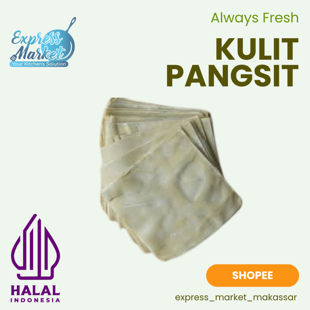 

Kulit Pangsit Halal Indonesia Shopee Instan