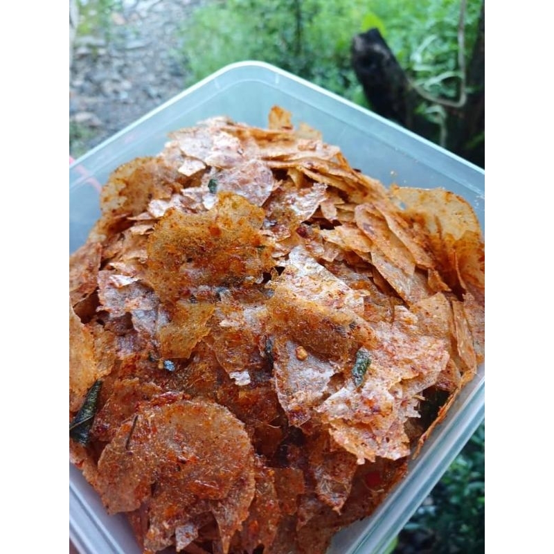 

Kripca Spesial Daun Jeruk Original Pedas Chili Oil