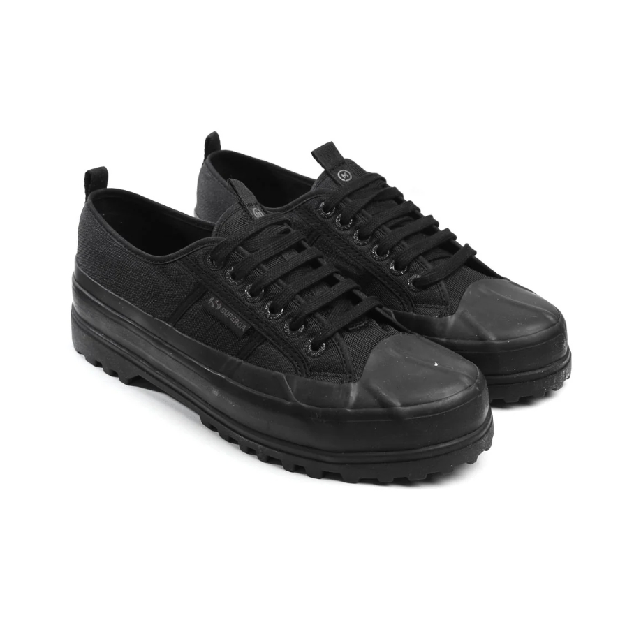 Sepatu Sneaker Unisex Superga 2975 Alpina Condura X Makna - Total Black Onyx