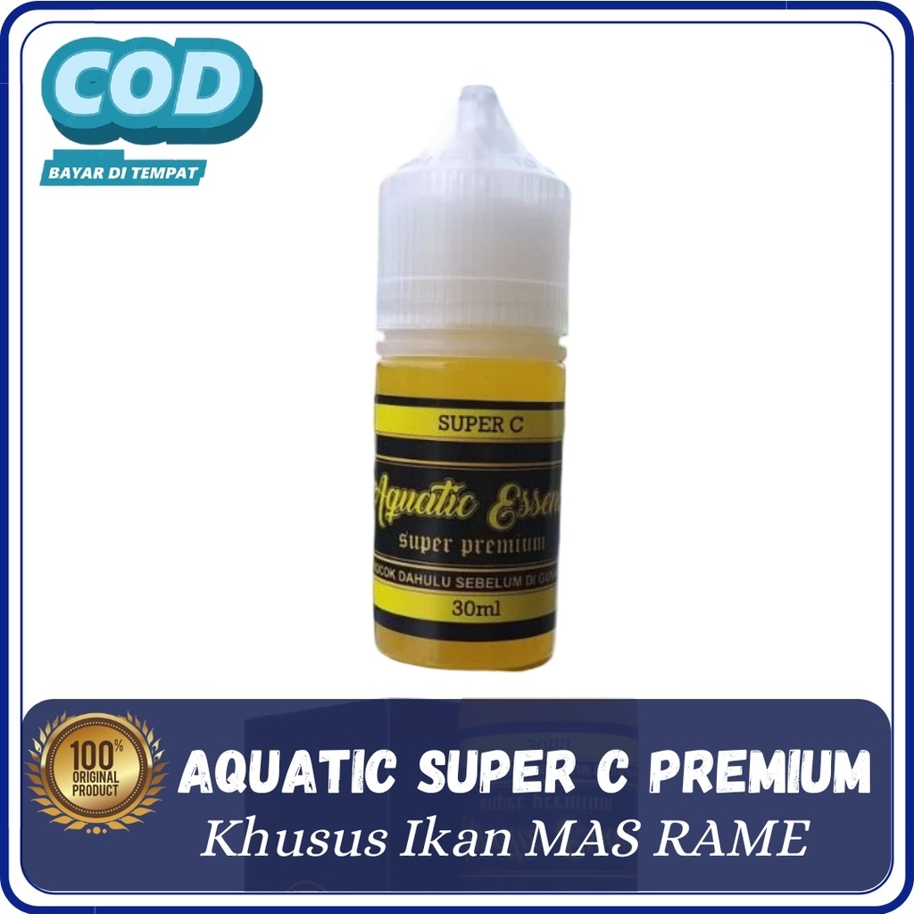 Essen Ikan Mas Rame Aquatic SUPER C Premium Harian Lomba Kilogebrus