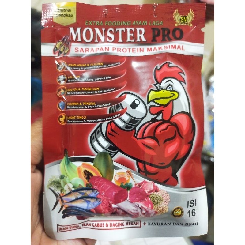 jamu ayam monster pro SN