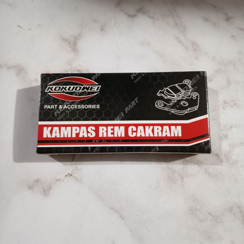 DISCPAD DISPAD KAMPAS REM DEPAN CAKRAM BEAT grade A nissin