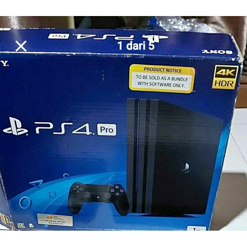 Ps4 pro 1TB original resmi indo x asia - segel free game random