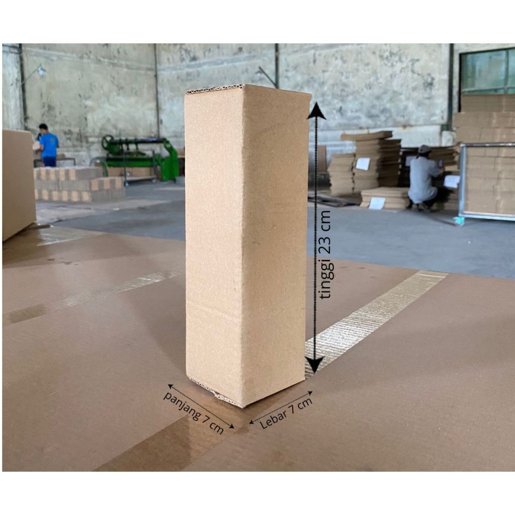 

Kardus box baru 7x7x23
